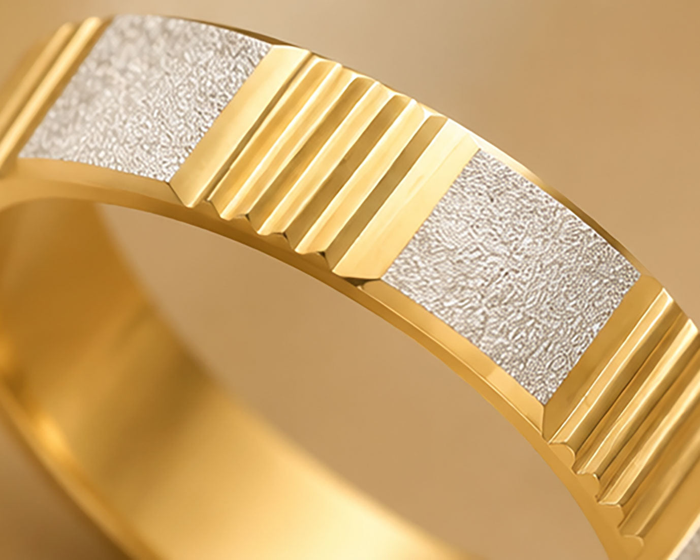 18Kt Plain Gold Band – BIS Hallmarked | Savya Jewels
