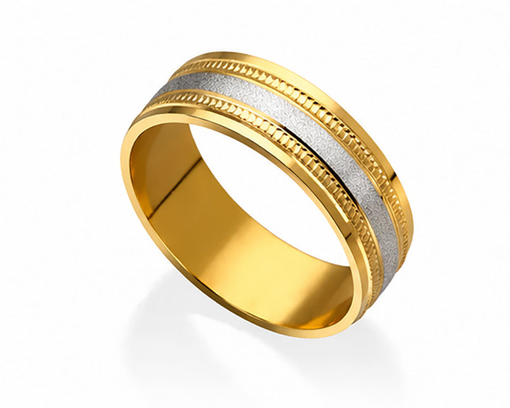 18Kt Gold Band | BIS Hallmarked Mirror-Polish Gold Band