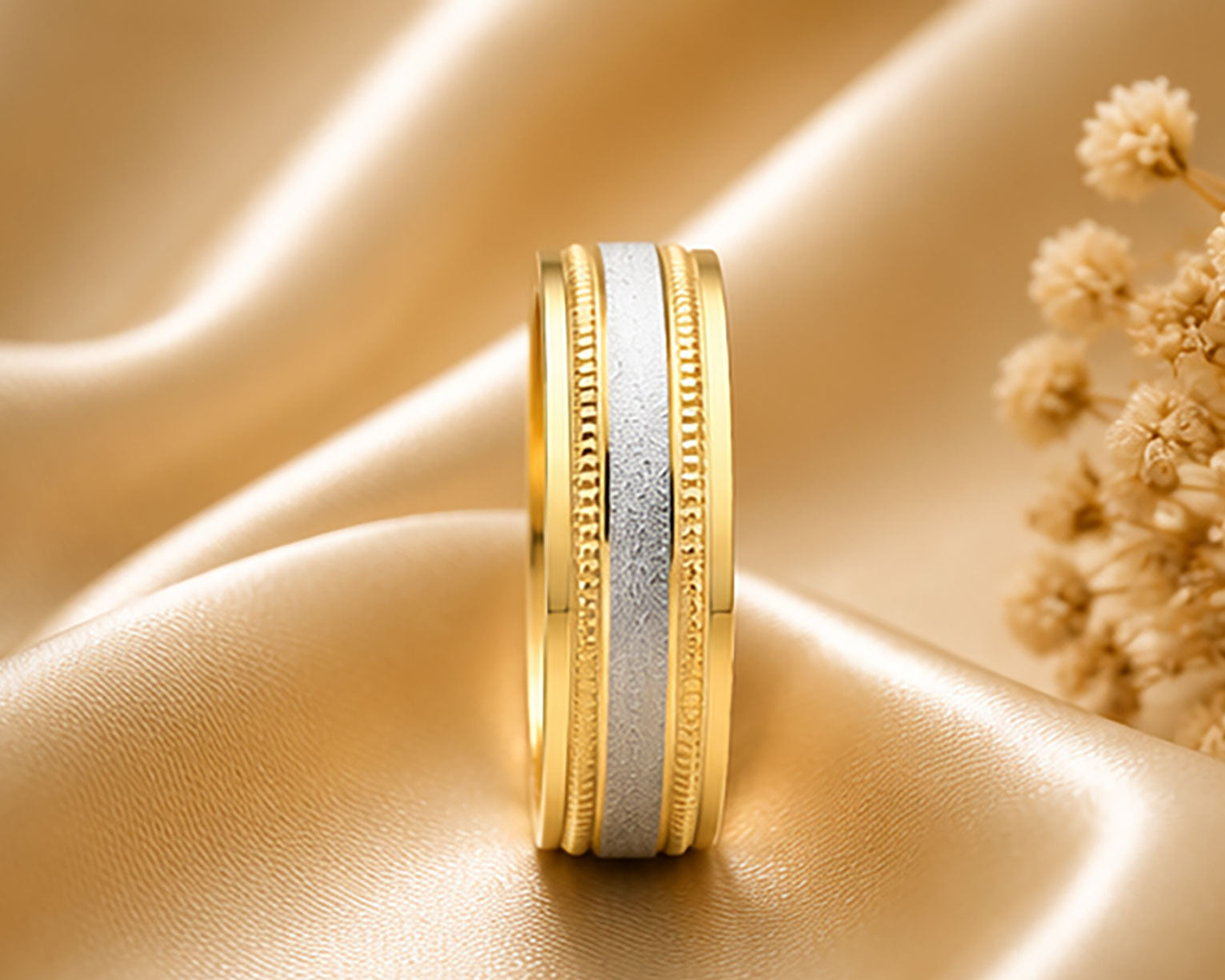 18Kt Gold Band | BIS Hallmarked Mirror-Polish Gold Band