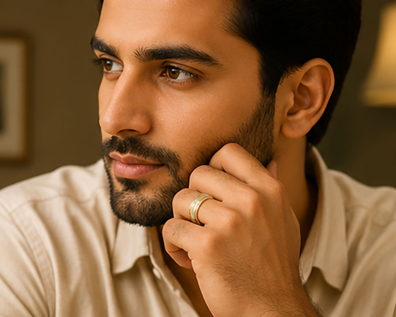 18Kt Gold Band | BIS Hallmarked Mirror-Polish Gold Band