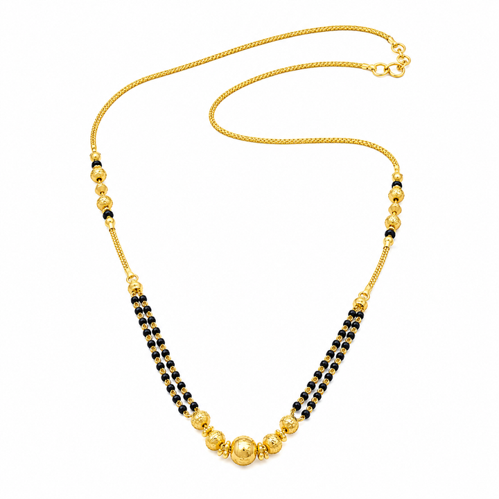Gold Mangalsutra in 22KT Yellow Gold | 9.42g