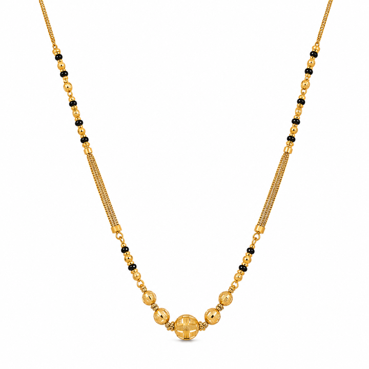 Gold Mangalsutra in 22KT Yellow Gold