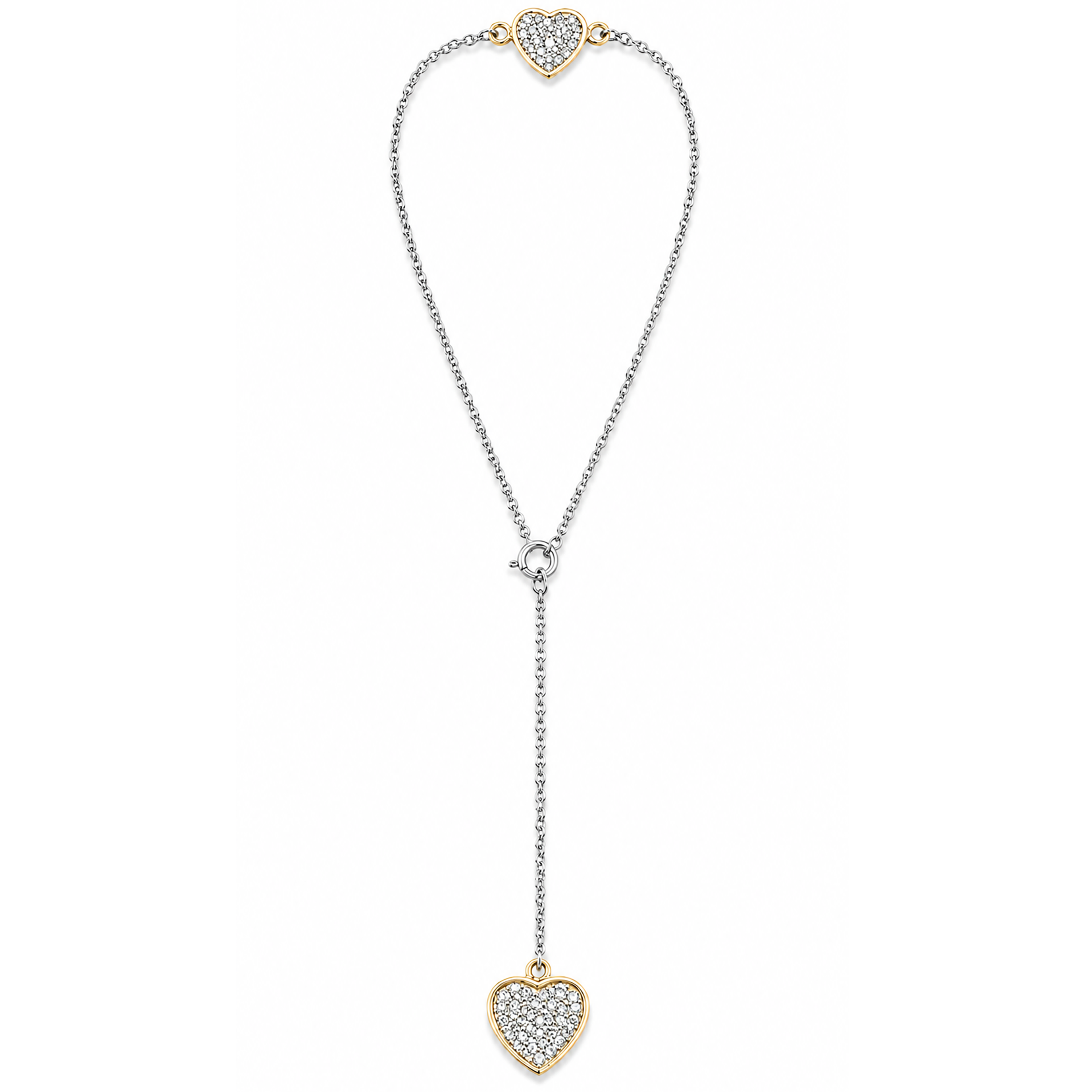 Platinum Women's Chain Bracelet | Pt950 + 18Kt | Savya Jewels