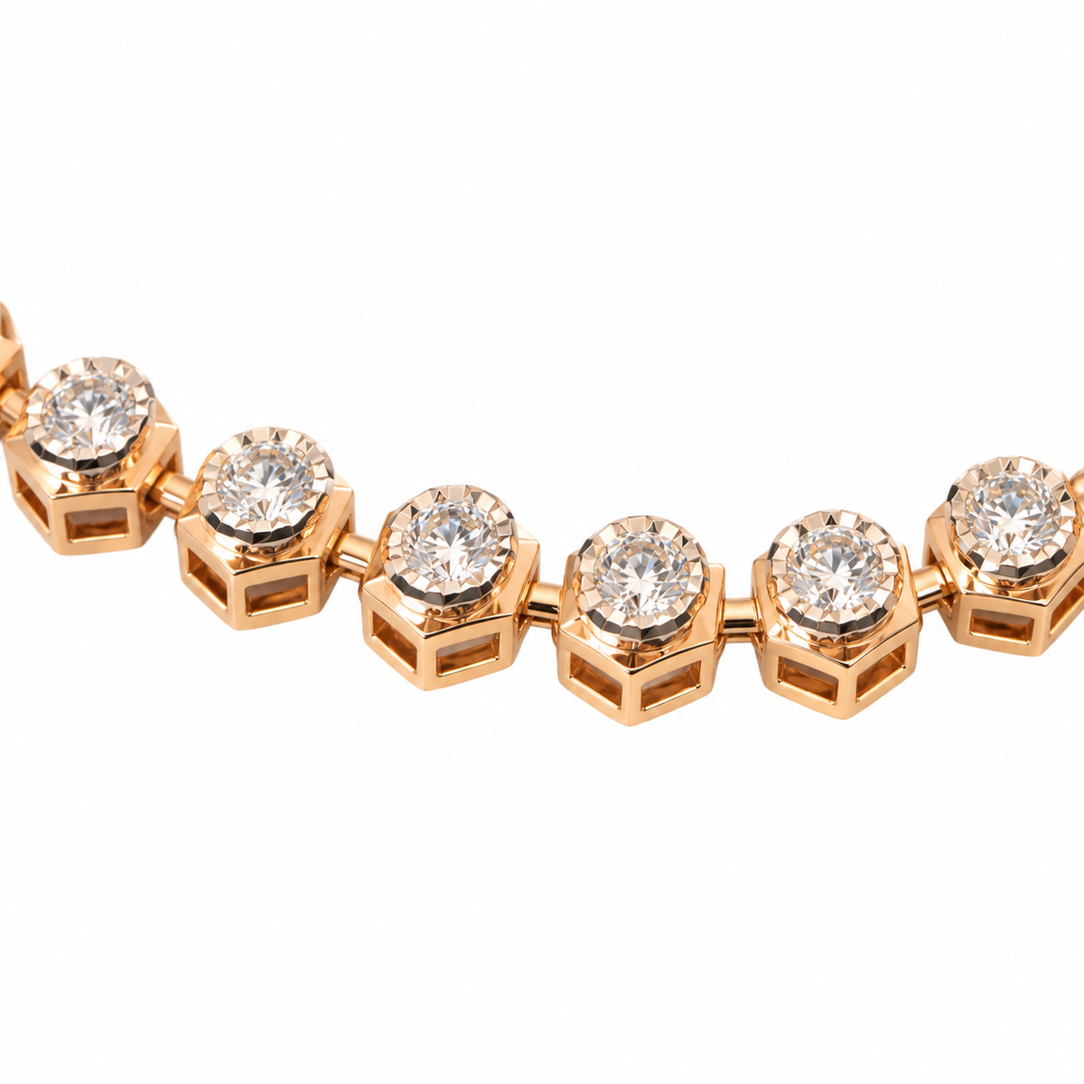 14K Gold Diamond Y-Drop Necklace and Dangler Earring Set