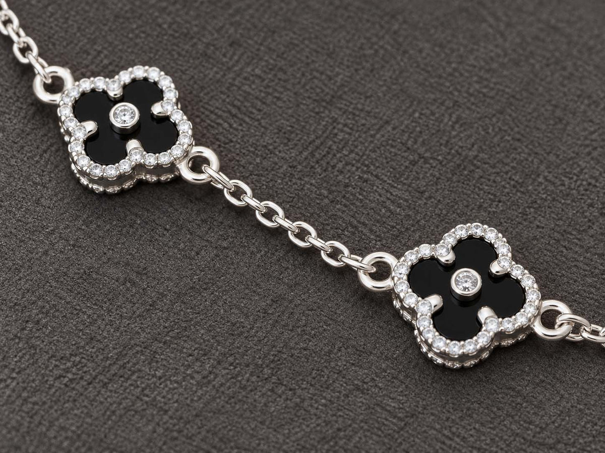 Floral Silver Wire Bracelet for Women | Savya Jewels