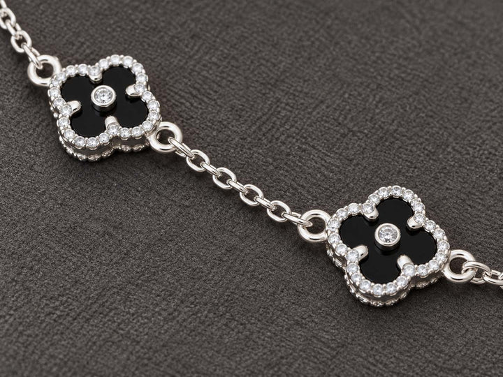 Floral Silver Wire Bracelet for Women | Savya Jewels
