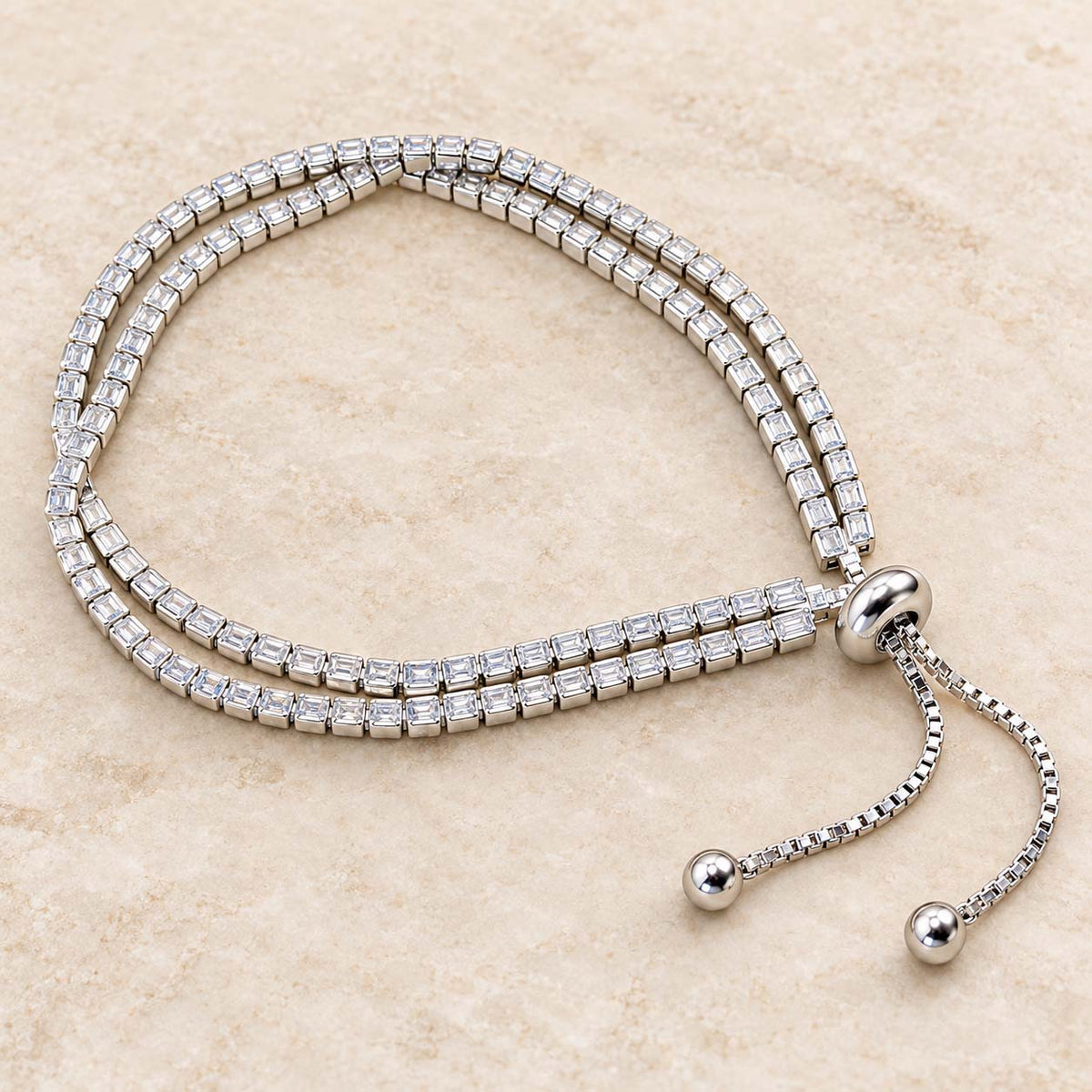 Two Layer Silver Wire Bracelet for Women | Savya Jewels