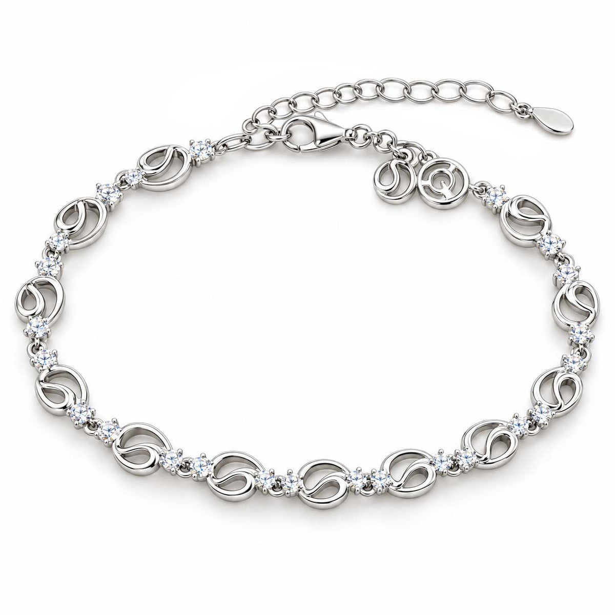 Spiral Silver Wire Bracelet for Women | Savya Jewels