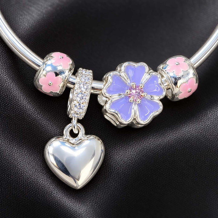 1. Silver Baby Kada Bracelet for Birthday Gifts | Savya Jewels