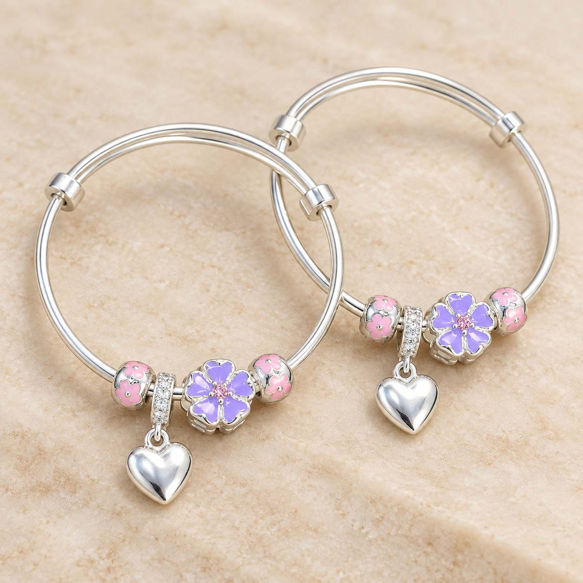 1. Silver Baby Kada Bracelet for Birthday Gifts | Savya Jewels