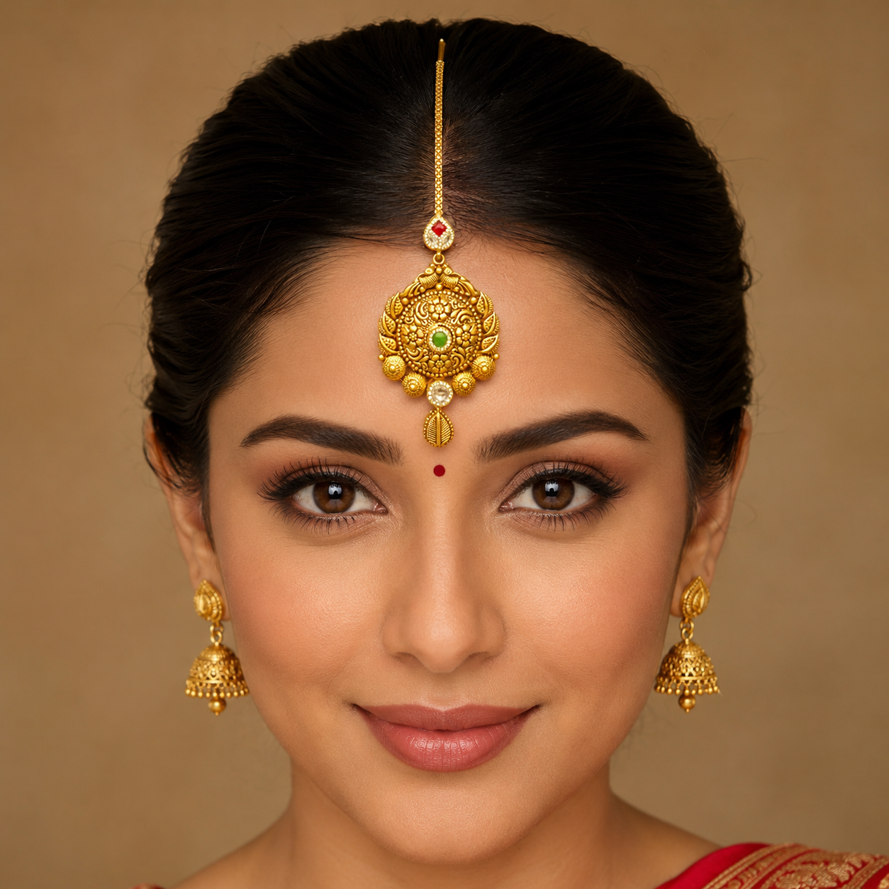 22Kt Gold Maang Tikka | Festive Statement Design | Savya Jewels