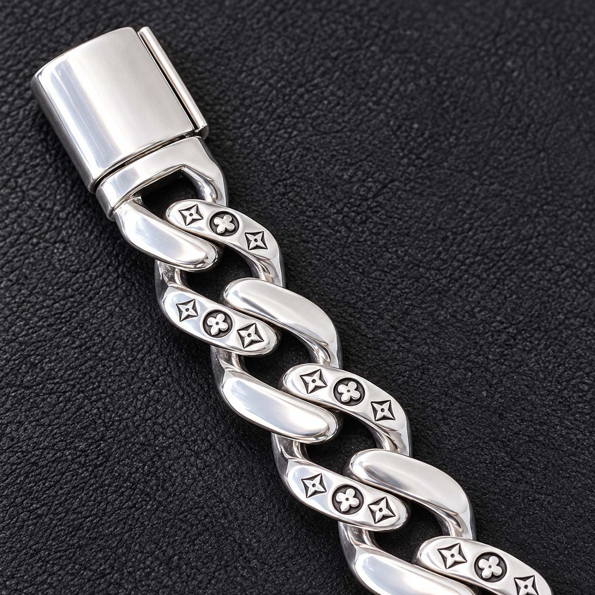 42.400 g 925 Sterling Silver Bracelet for Men - Savya Jewels