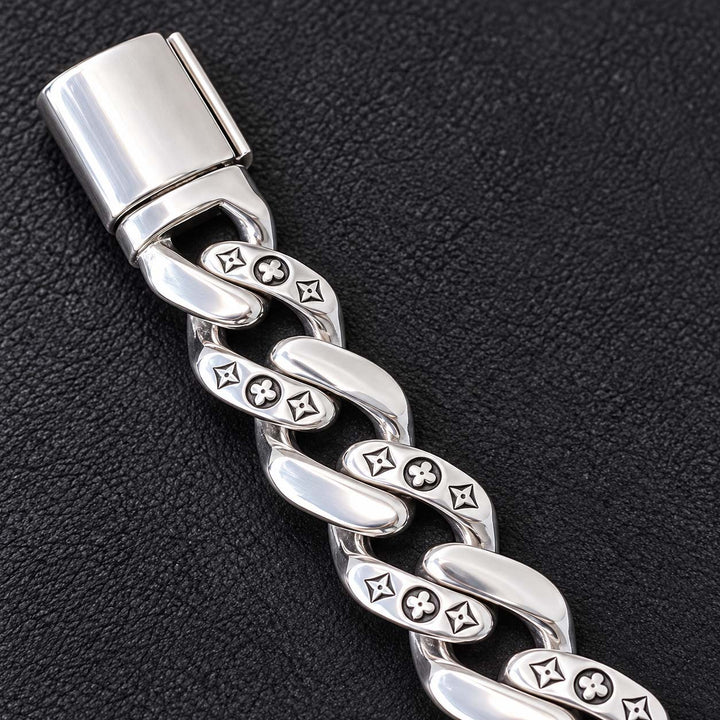 42.400 g 925 Sterling Silver Bracelet for Men - Savya Jewels
