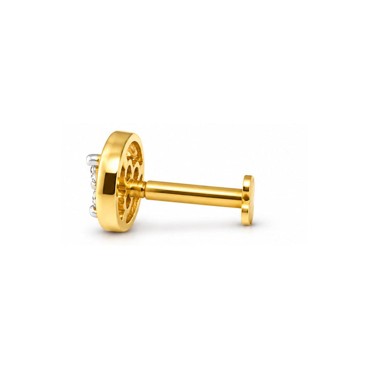 Diamond Nose Pin | Gold & Diamond Nose Pin | Savya Jewels