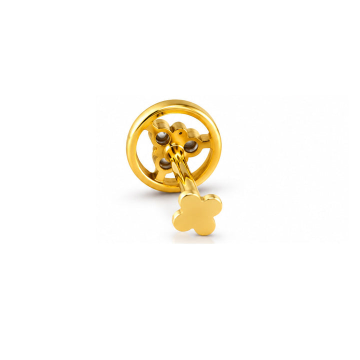 Diamond Nose Pin | Gold & Diamond Nose Pin | Savya Jewels
