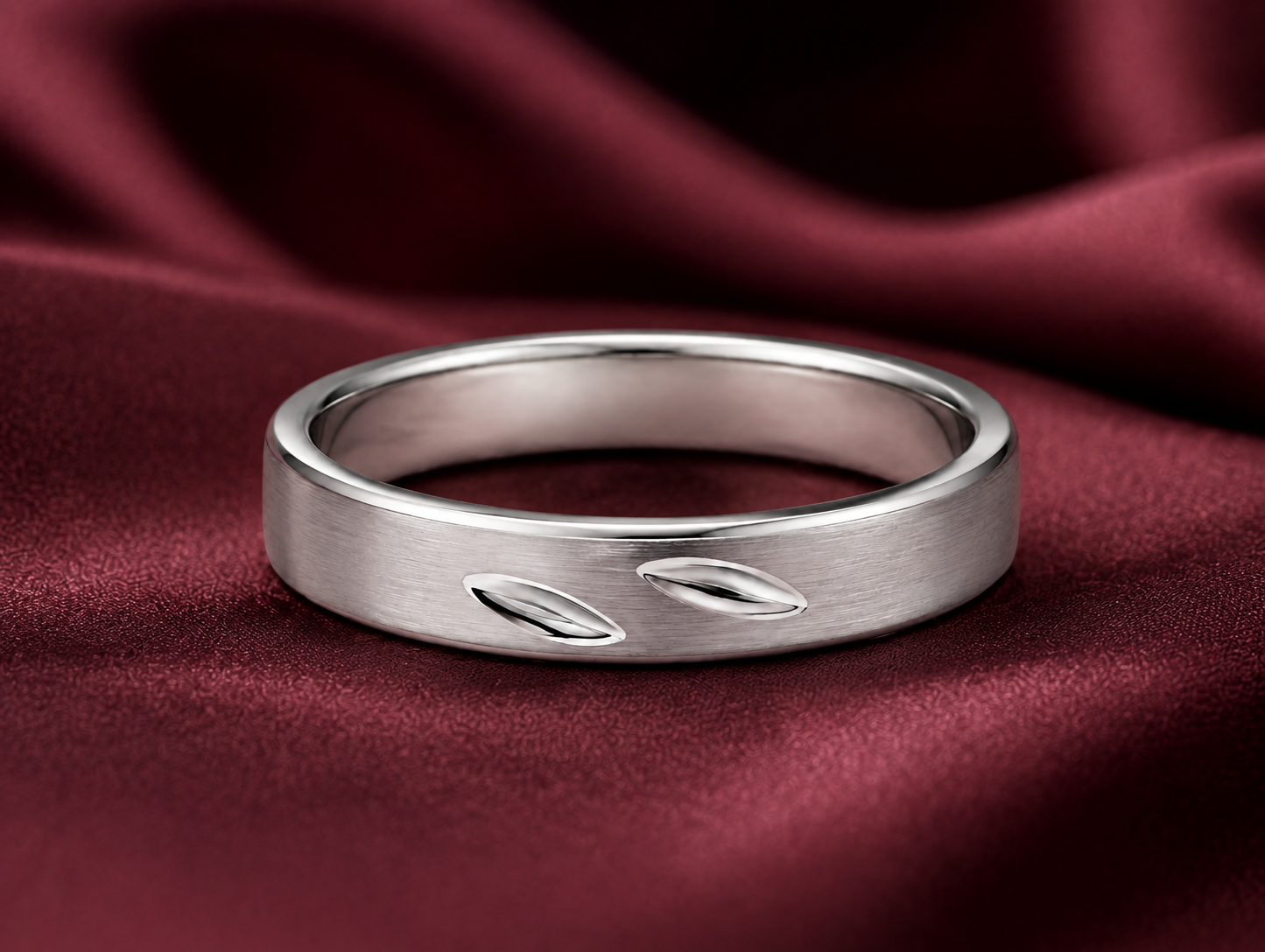 Pt950 Platinum Diamond Band for Men & Women – Custom Size