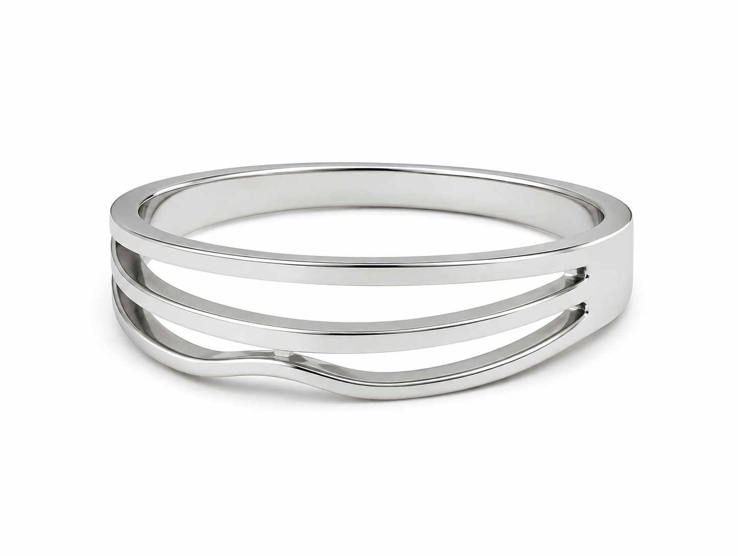 Pt950 Platinum Band – 4.25g | Custom Size | High-Polish Finish