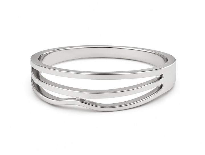 Pt950 Platinum Band – 4.25g | Custom Size | High-Polish Finish