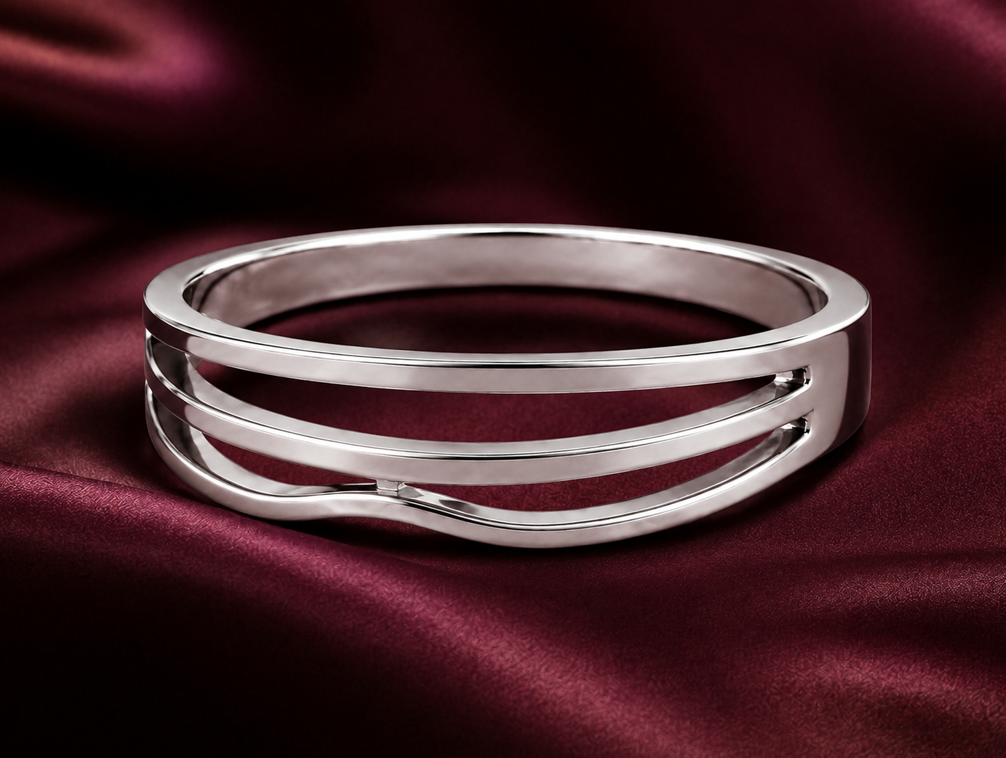Pt950 Platinum Band – 4.25g | Custom Size | High-Polish Finish