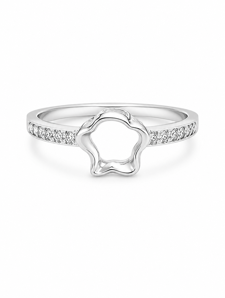 Pt950 Platinum Diamond Band with 0.08Ct HI/SI Diamonds – 2.42g Petite High Polish | Savya Jewels