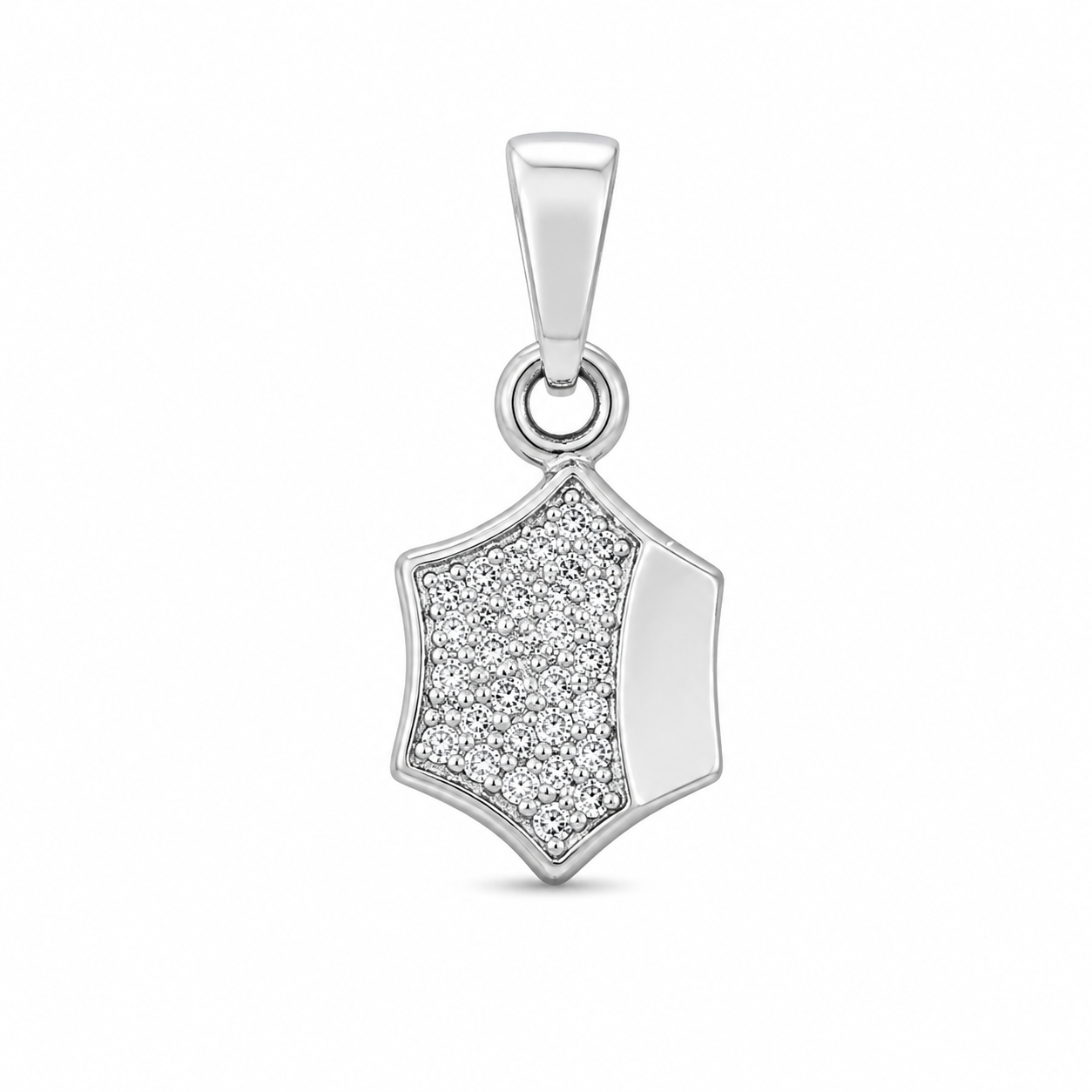 Platinum Diamond Pendant for Women – Pt950 Sparkling Pendant with High-Polish Finish | Savya Jewels