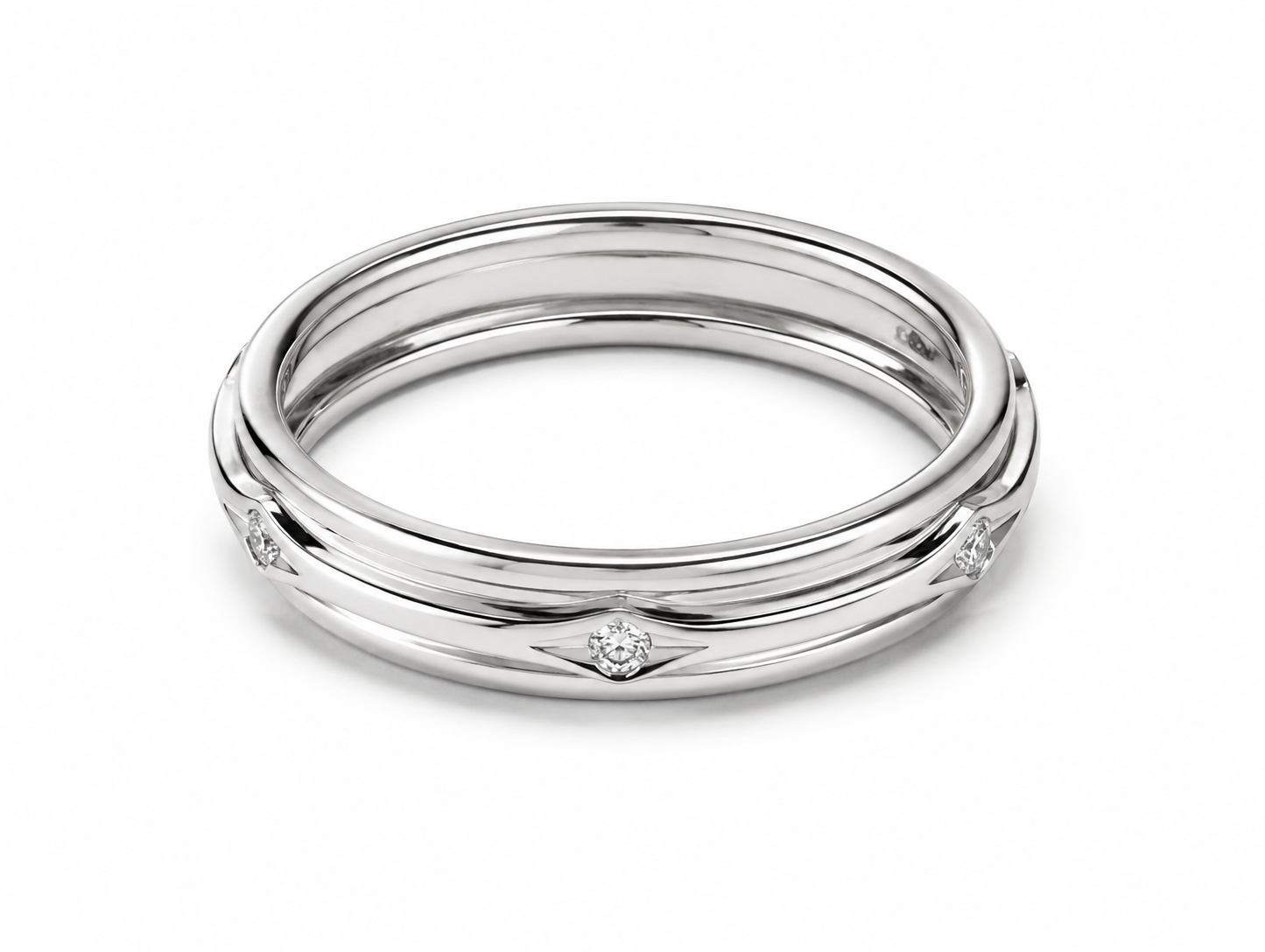 Pt950 Platinum Band – Lightweight High Polish | Savya Jewels