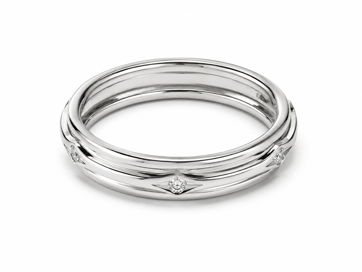 Pt950 Platinum Band – Lightweight High Polish | Savya Jewels