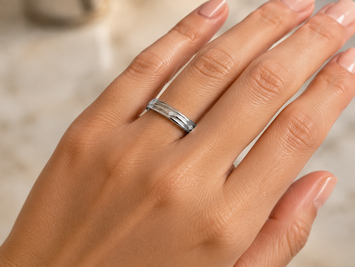 Pt950 Platinum Band – Lightweight High Polish | Savya Jewels