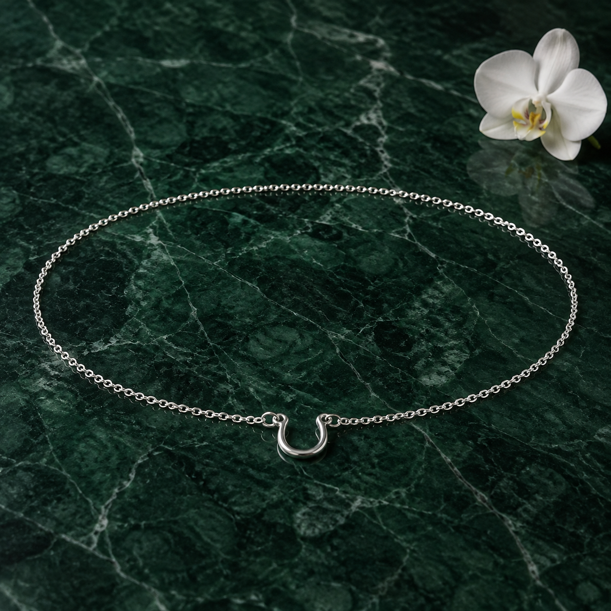Platinum Chain with Pendant for Women