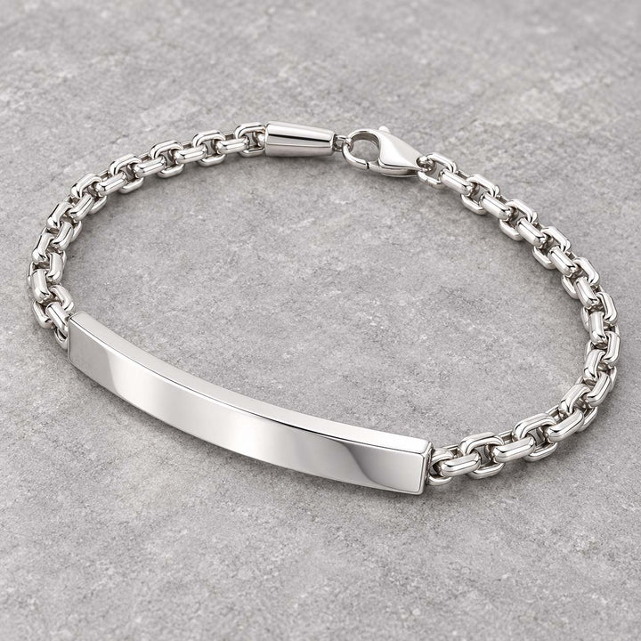 17.040 g 925 Sterling Silver Bracelet for Men - Savya Jewels