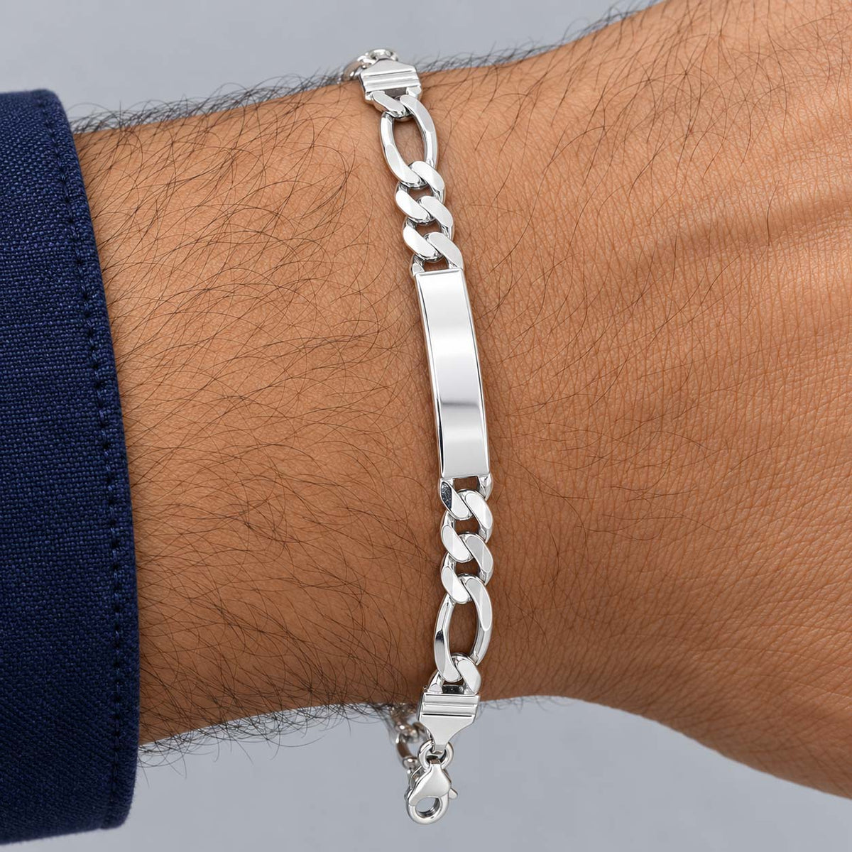 28.900 g 925 Sterling Silver Bracelet for Men - Savya Jewels