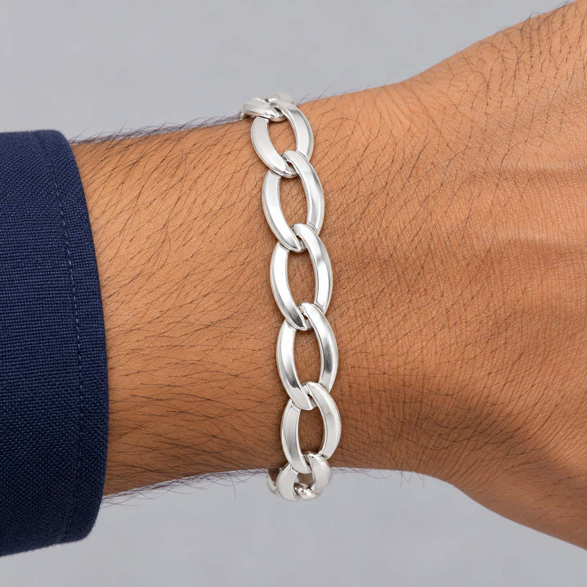 21.100 g 925 Sterling Silver Bracelet for Men - Savya Jewels