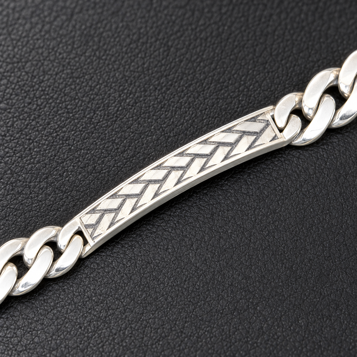 18.640 g 925 Sterling Silver Bracelet for Men - Savya Jewels