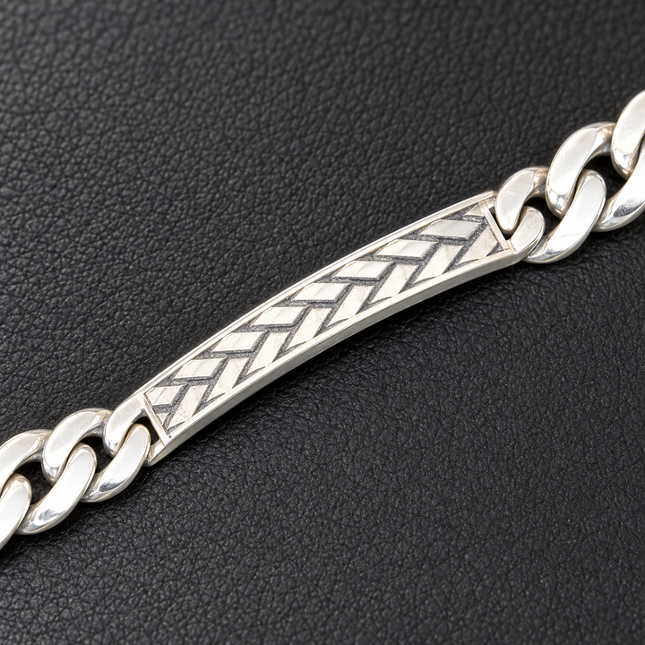 18.640 g 925 Sterling Silver Bracelet for Men - Savya Jewels