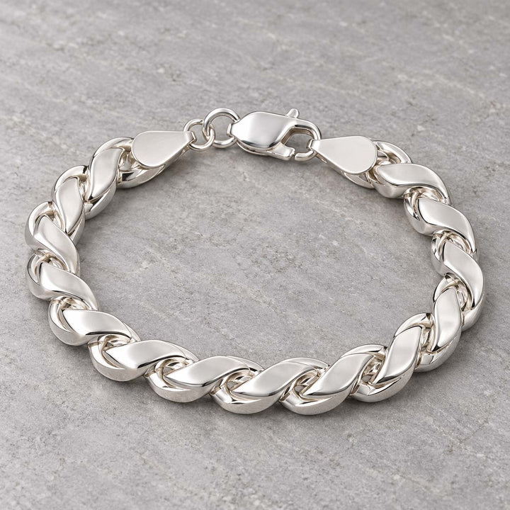 24.000 g 925 Sterling Silver Bracelet for Men - Savya Jewels