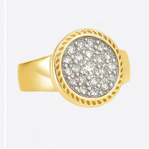 Best Luxury Men’s Round Diamond Statement Ring in Meerut | Savya Jewels