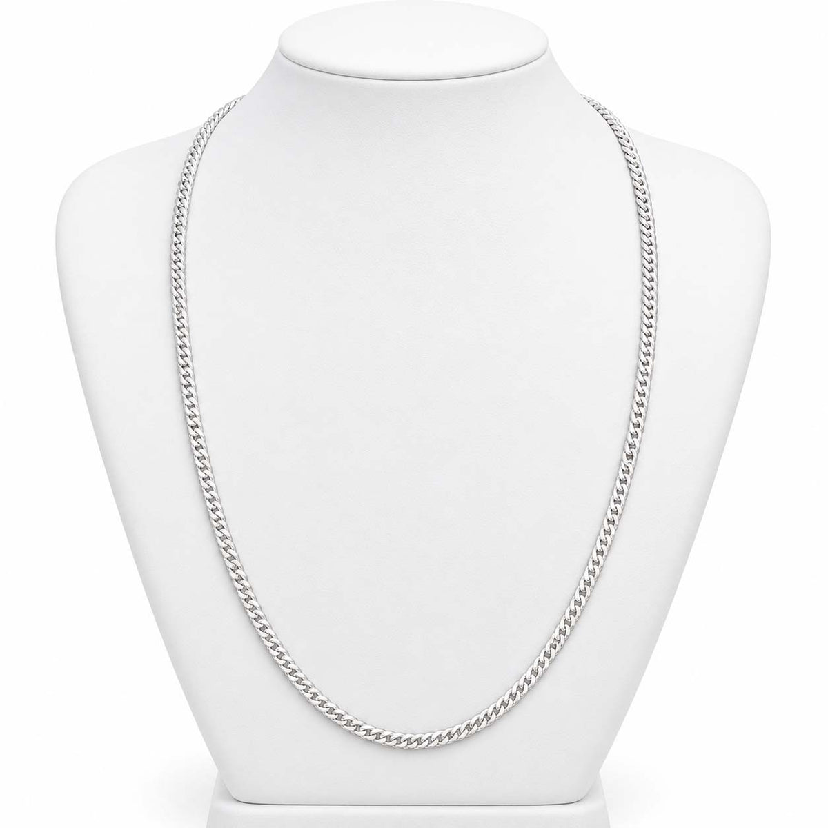 925 Sterling Silver Curb Chain for Men, 13.300 g