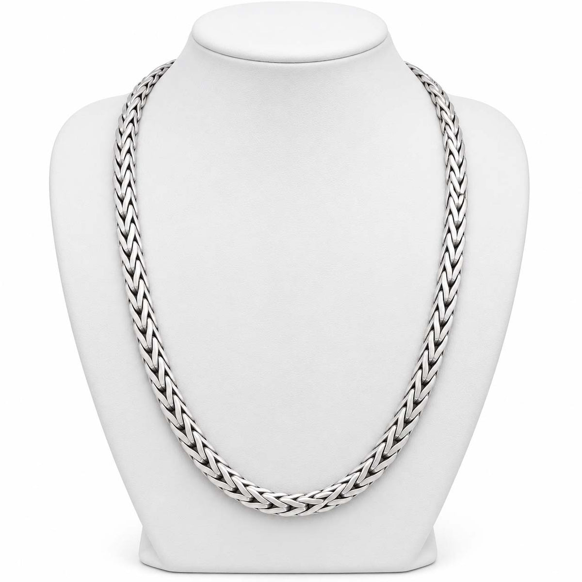 925 Sterling Silver Curb Chain for Men, 34 g