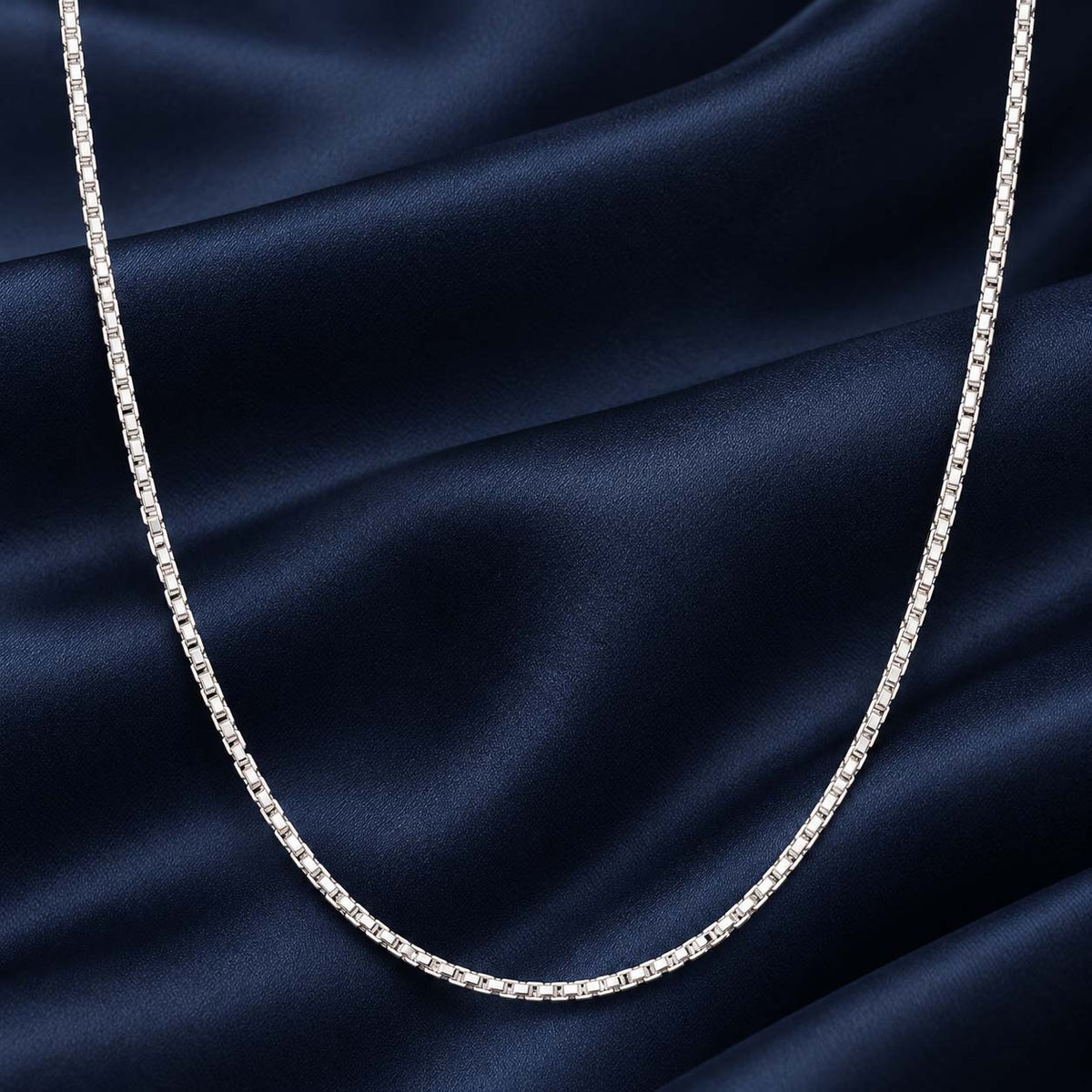 925 Sterling Silver Slim Chain for Men, 6.830 g