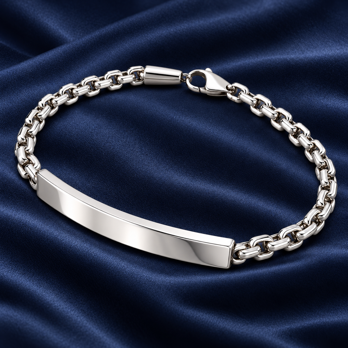 17.040 g 925 Sterling Silver Bracelet for Men - Savya Jewels
