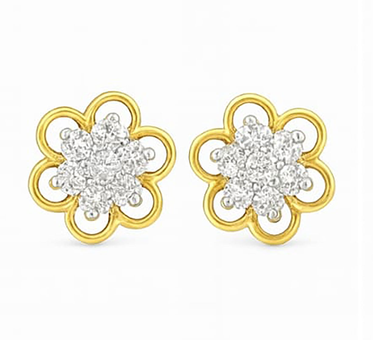 Trendy Gold Diamond Tops for Women | Modern Design | Savya Jewels | 18-kt-gold