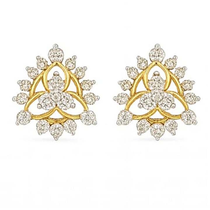 Daily Wear Gold & Diamond Tops | Savya Jewels | 18-kt-gold