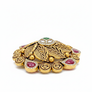 Antique Leaf Cluster Tops Side View