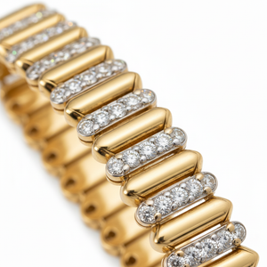 Diamond Bracelet Closeup