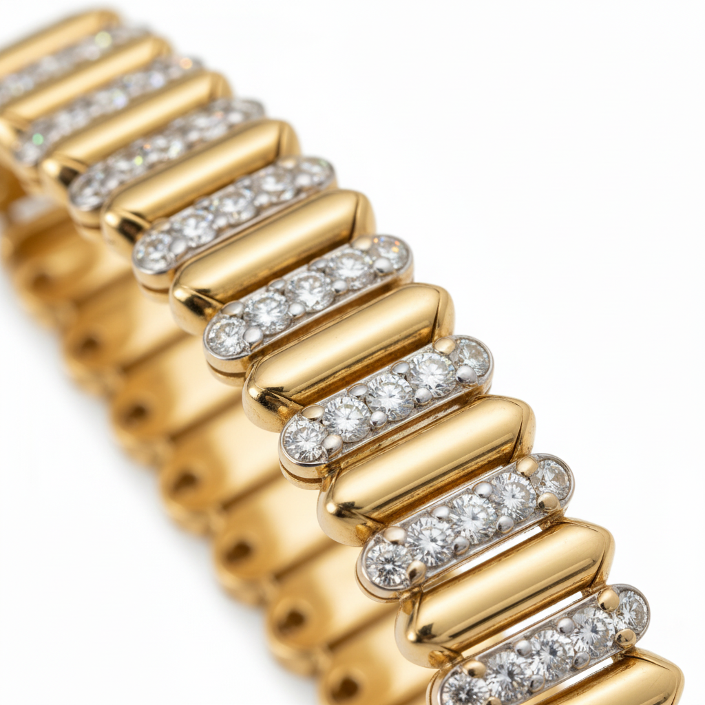 Diamond Bracelet Closeup