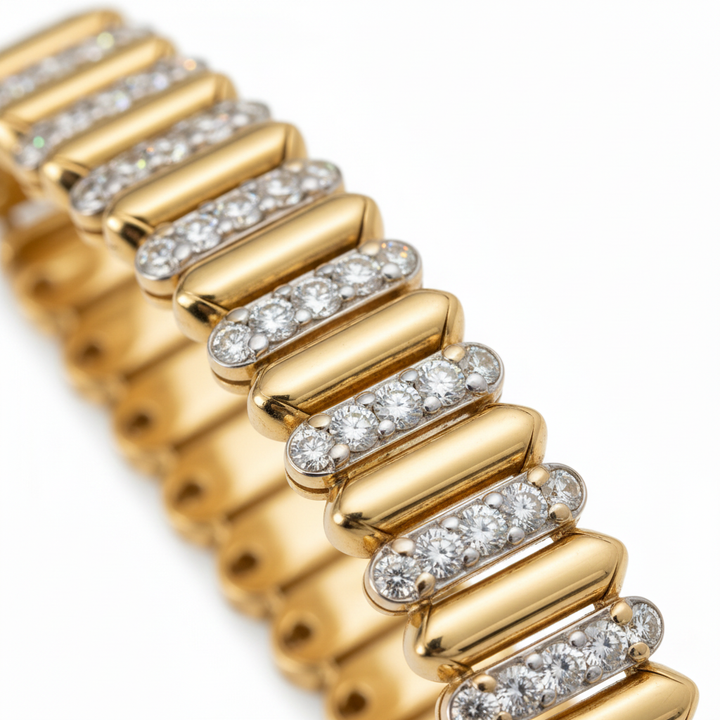 Diamond Bracelet Closeup