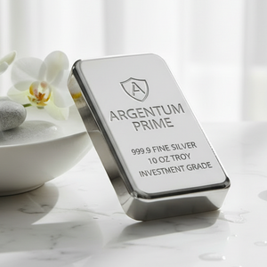 geerate a banner Silver Bar - Investment Grade