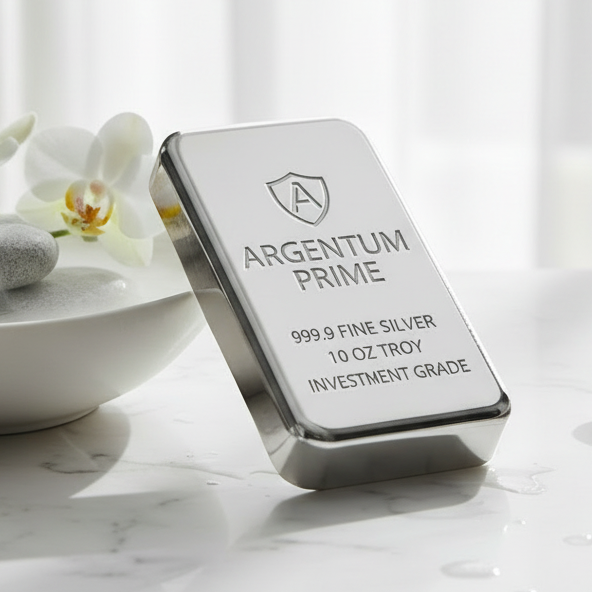 geerate a banner Silver Bar - Investment Grade