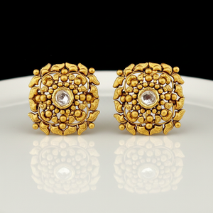 Gold Temple Tops Pair with Reflection
