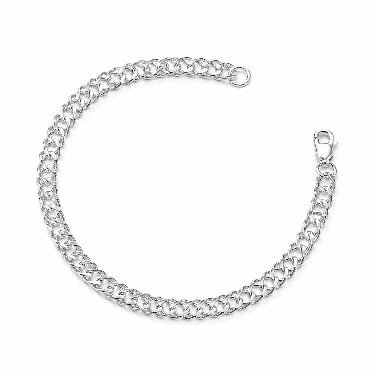 Platinum Men's Chain Bracelet | GIA Certified | Pt950 | Savya Jewels
